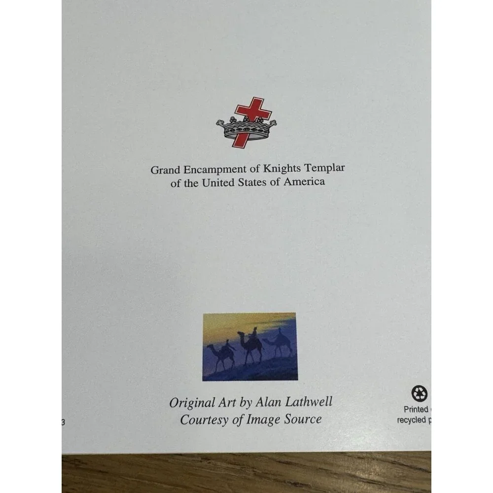 Christmas Cards Original‎ Art by Alan Lathwell Holiday Greeting Card Classic